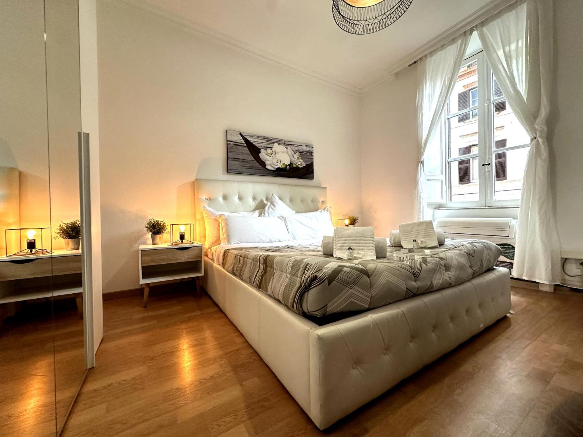 רומא Apartment By The Colosseum - White Chic Flats מראה חיצוני תמונה
